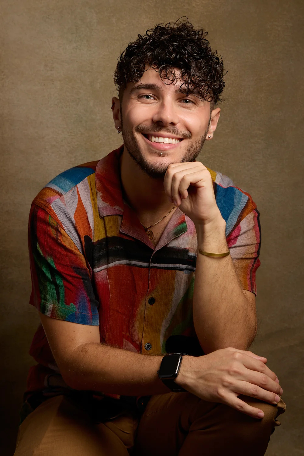 Portrait of Carlo Croce smiling